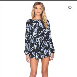 MULHOLLAND ROMPER IN VIPER FLORAL